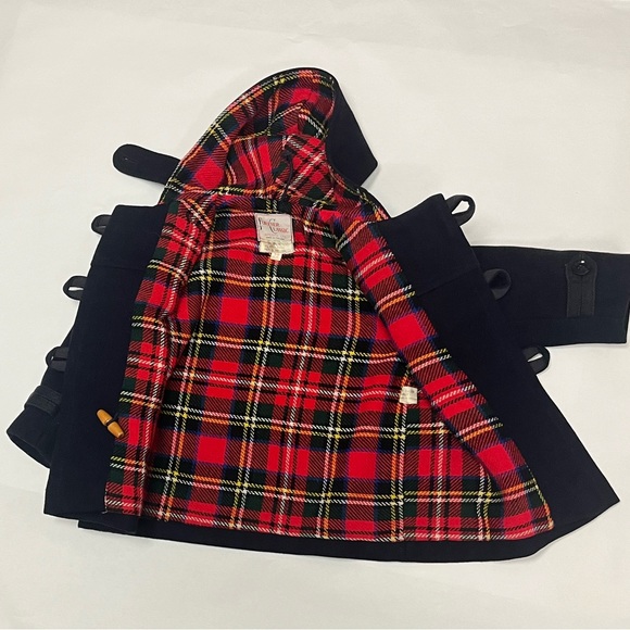 Vintage English wool duffle coat with wooden toggles - Picture 6 of 11